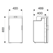 Carica l'immagine nel visualizzatore di Gallery, Installazione frigorifero Slim con sistema Easy Fix