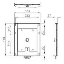Carica l'immagine nel visualizzatore di Gallery, Dettaglio installazione piastra per Iveco Daily
