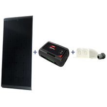 Carica l'immagine nel visualizzatore di Gallery, Kit pannello Solare BLACKSOLAR NDS 165W con SCE360B
