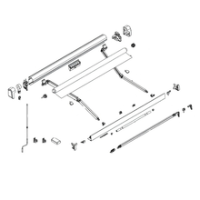 Carica l'immagine nel visualizzatore di Gallery, Ricambi per Tendalino da Camper Dometic PerfectWall PW 1100 Montaggio a Parete
