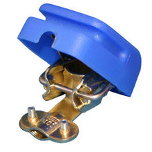 Carica l'immagine nel visualizzatore di Gallery, Morsetto negativo blu per batteria con sgancio rapido