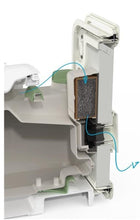 Carica l'immagine nel visualizzatore di Gallery, Filtro antiodore 80x70x45 mm per toilette a separazione su van e caravan