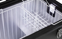 Carica l'immagine nel visualizzatore di Gallery, Frigo Portatile camper 97L Steel Black: Massima Capacità per Viaggi