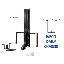 Carica l'immagine nel visualizzatore di Gallery, Kit attacco cinture Iveco Daily Predisposizione Combi per seggiolini camper misure