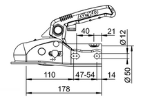 Carica l'immagine nel visualizzatore di Gallery, Al - Ko Giunto a Sfera Con Soft Dock AK270