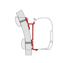 Carica l'immagine nel visualizzatore di Gallery, Adapter Hymer S-E Klasse staffa per tendalini Fiamma F45/F70