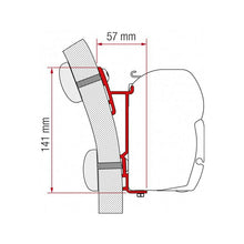 Carica l'immagine nel visualizzatore di Gallery, Adapter Hymer S-E Klasse staffa per tendalini Fiamma F45/F70