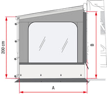 Carica l'immagine nel visualizzatore di Gallery, Pareti laterali Side W Pro Fiamma
