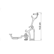 Carica l'immagine nel visualizzatore di Gallery, Roof Rail Ducato - Portapacchi