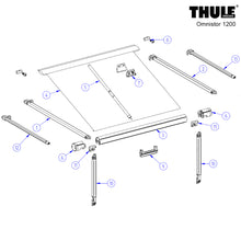 Carica l'immagine nel visualizzatore di Gallery, Ricambi tendalino a parete Thule Omnistor 1200
