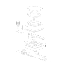 Carica l'immagine nel visualizzatore di Gallery, Ricambi Porta Potti wc Thetford 145-165