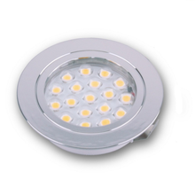Carica l'immagine nel visualizzatore di Gallery, Spot da incasso 1,57W a LED in metallo per camper