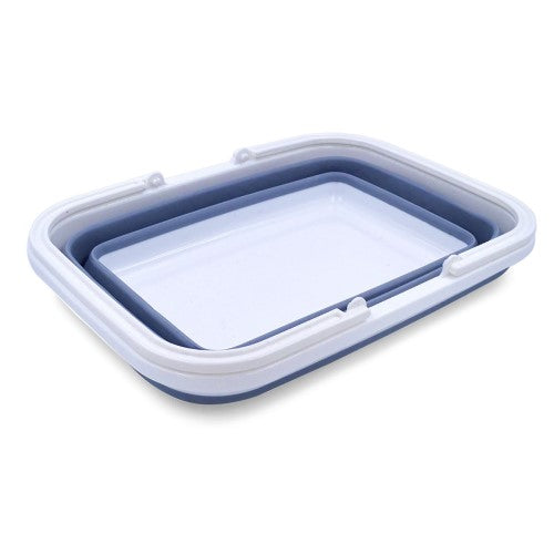 Secchio Acqua Secchio Rettangolare Mcar Da 6 Litri – Grigio/Blu, Per Pulizia Professionale, Super Stabile (sistema 4 Colori) Secchio Plastica - Foto 9