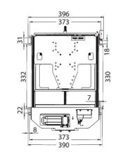 Carica l'immagine nel visualizzatore di Gallery, Supporto TV camper LCD elettrico mod. 12533/4000/10/000