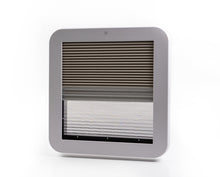 Carica l'immagine nel visualizzatore di Gallery, Oblò Carbest traslucido con oscurante - zanzariera plissettato per camper