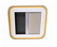 Carica l'immagine nel visualizzatore di Gallery, Oblò Carbest traslucido con oscurante - zanzariera plissettato per camper