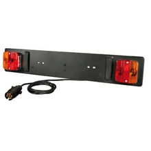 Carica l'immagine nel visualizzatore di Gallery, Barra ripetitrice segnaletica posteriore per portabici per auto Nordrive