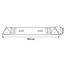 Carica l'immagine nel visualizzatore di Gallery, Scheda tecnica Barra ripetitrice segnaletica posteriore per portabici per auto Nordrive