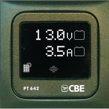 Carica l'immagine nel visualizzatore di Gallery, Pannello digitale touch per regolatore moduli fotovoltaici PT642 - Camper