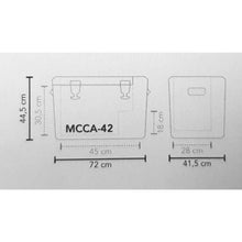 Carica l'immagine nel visualizzatore di Gallery, scheda tecnica Frigorifero portatile 12V multifunzione Mestic MCCA-42 AC/DC