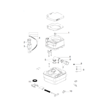 Carica l'immagine nel visualizzatore di Gallery, Ricambi Porta Potti wc Thetford 465<2011 scheda tecnica