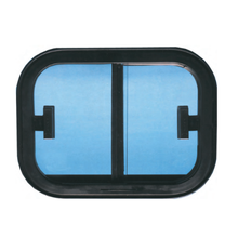 Carica l'immagine nel visualizzatore di Gallery, Finestra scorrevole con telaio in alluminio anodizzato