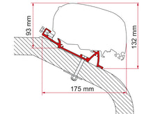 Carica l'immagine nel visualizzatore di Gallery, Scheda tecnica Adapter LMC-TEC staffa per tendalini Fiamma F80/F65