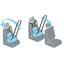 Carica l'immagine nel visualizzatore di Gallery, Seggiolino per animali per sedile anteriore o posteriore auto