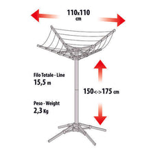 Carica l'immagine nel visualizzatore di Gallery, Stendibiancheria da esterno Air-Dry Lampa
