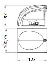 Carica l'immagine nel visualizzatore di Gallery, Fanale modulare per camper Jokon serie 810 BRS posizione/stop