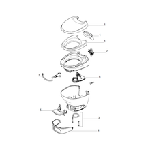 Carica l'immagine nel visualizzatore di Gallery, Ricambi WC Thetford Aqua Magic Bravura scheda tecnica