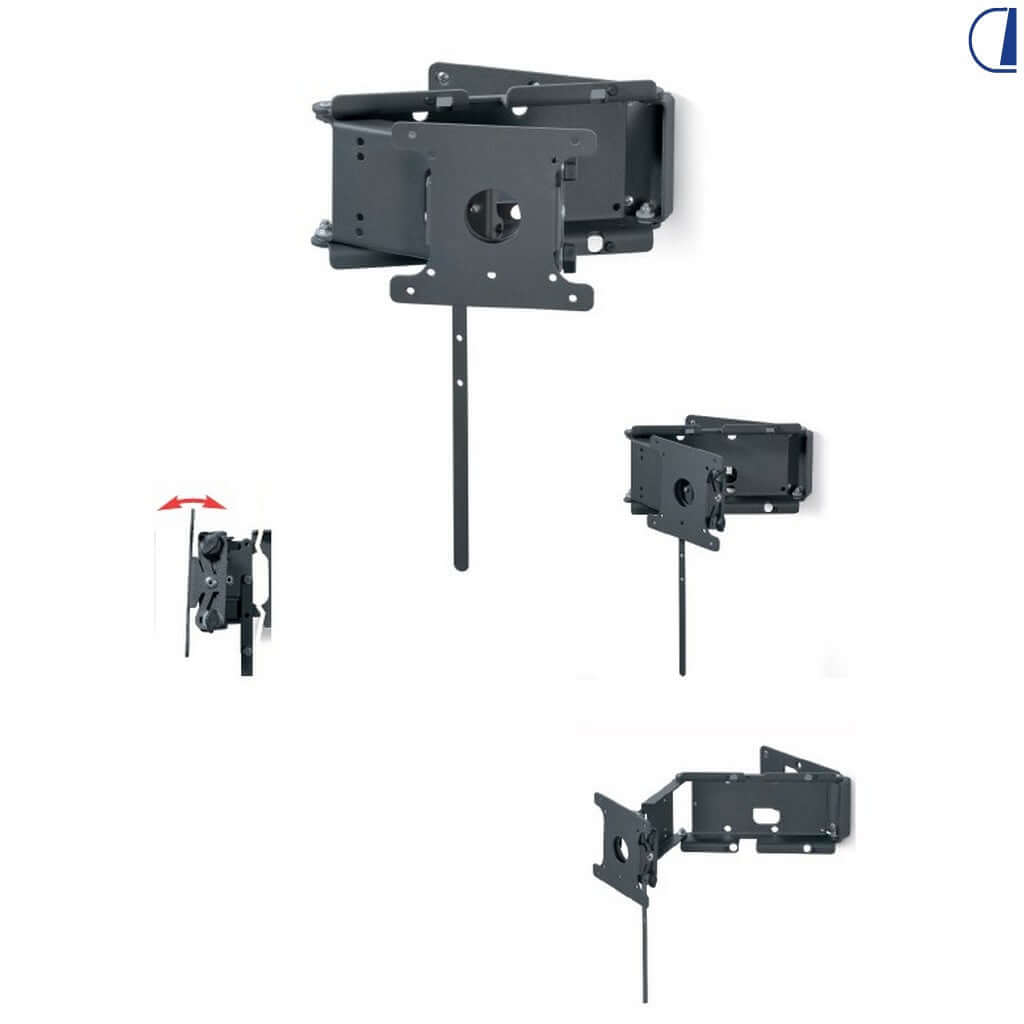 Supporto TV VESA Motion a 2 Snodi per Camper e Roulotte Supporto TV VESA Motion a 2 Snodi per Camper e Roulotte