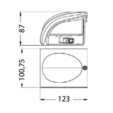 Carica l'immagine nel visualizzatore di Gallery, Fanale modulare per camper Jokon serie 810 BRSN multifunzione