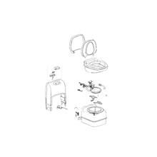 Carica l'immagine nel visualizzatore di Gallery, Ricambi Toilette a Cassetta Thetford C200s-cs