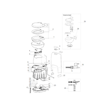 Carica l'immagine nel visualizzatore di Gallery, Ricambi Toilette a Cassetta Thetford C250cs scheda tecnica