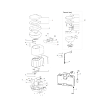 Carica l'immagine nel visualizzatore di Gallery, Ricambi Toilette a Cassetta Thetford C263 swe scheda tecnica