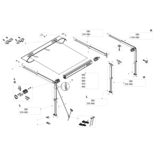 Carica l'immagine nel visualizzatore di Gallery, Ricambi tendalino fiamma CaravanStore 280-440 Versione 07