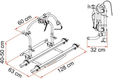 Carica l'immagine nel visualizzatore di Gallery, Portabici Carry Bike Pro C N - senza staffe Fiamma