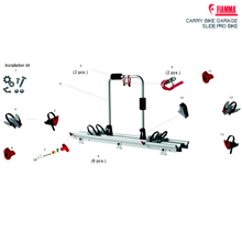 Carica l'immagine nel visualizzatore di Gallery, Ricambi portabici Fiamma Carry-Bike Garage Slide Pro Bike