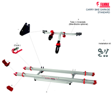 Carica l'immagine nel visualizzatore di Gallery, Ricambi portabici Fiamma Carry-Bike Garage Standard