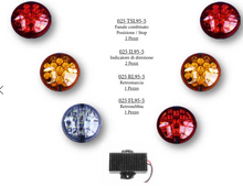Carica l'immagine nel visualizzatore di Gallery, Kit completo fanali a led 95 mm