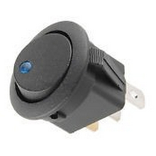 Carica l'immagine nel visualizzatore di Gallery, Interruttore 12V 20A tondo per camper