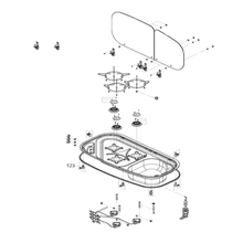 Carica l'immagine nel visualizzatore di Gallery, Ricambi piano cottura Dometic mod. HSG 3436