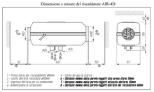 Carica l'immagine nel visualizzatore di Gallery, Scheda tecnica Riscaldatore a gasolio per camper Autoterm 4D