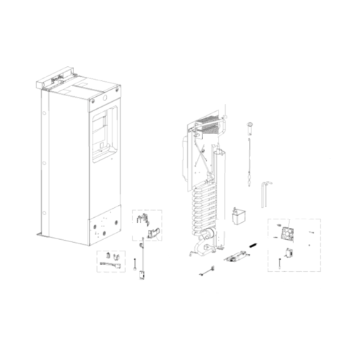 Kit termistore – Sensore di ricambio per frigorifero Dometic RM2551 RM2351 RM2554 RM2607 RM2611 e altri modelli Dometic serie RM, S, NDR e DM, sostituisce 3851210025 3851059042 293186303555