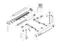 Carica l'immagine nel visualizzatore di Gallery, Ricambi tendalino fiamma F80 S Deep Black 290-450