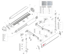 Carica l'immagine nel visualizzatore di Gallery, Ricambi tendalino fiamma F80 S Titanium 290-450