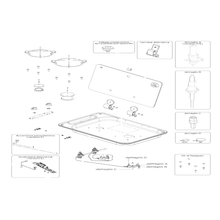 Carica l'immagine nel visualizzatore di Gallery, Ricambi per piano cottura Can mod. FC 1336