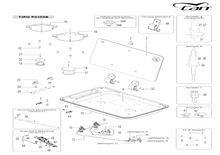 Carica l'immagine nel visualizzatore di Gallery, Scheda tecnica piano cottura Can mod. FC 1336
