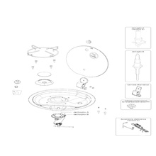 Carica l'immagine nel visualizzatore di Gallery, Ricambi piano cottura Can mod. FC1345